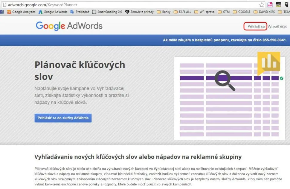Google keyword planner Google planner